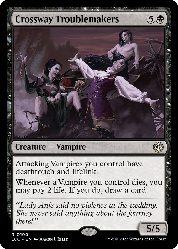 Crossway Troublemakers [The Lost Caverns of Ixalan Commander] | Webway Games