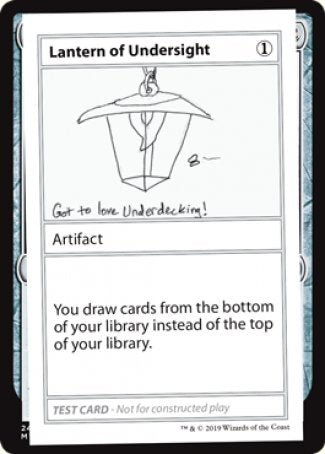 Lantern of Undersight (2021 Edition) [Mystery Booster Playtest Cards] | Webway Games