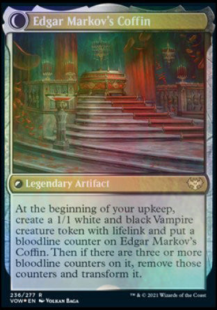 Edgar, Charmed Groom // Edgar Markov's Coffin [Innistrad: Crimson Vow Prerelease Promos] | Webway Games