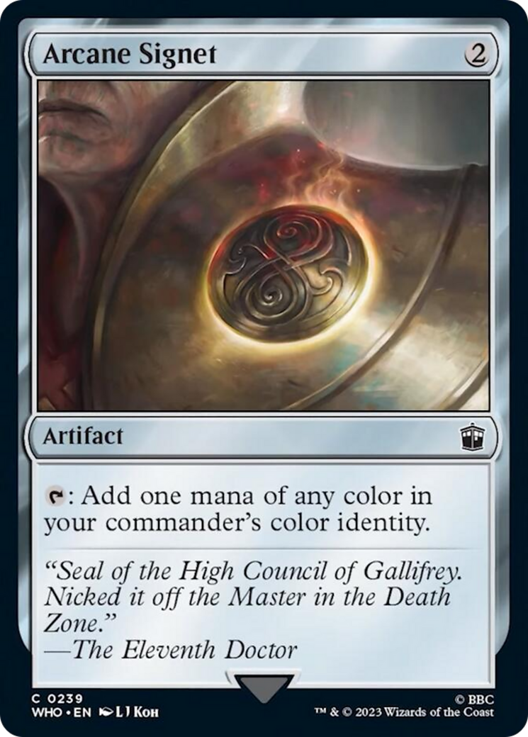 Arcane Signet [Doctor Who] | Webway Games