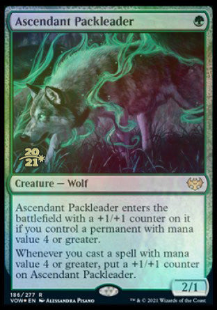 Ascendant Packleader [Innistrad: Crimson Vow Prerelease Promos] | Webway Games
