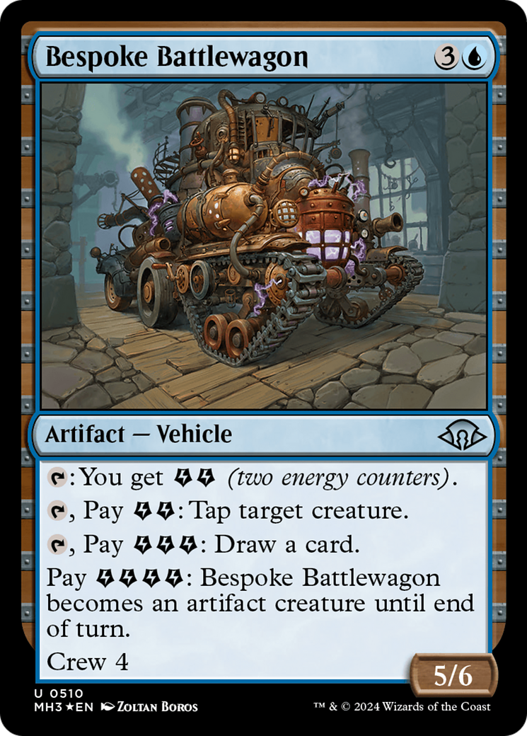 Bespoke Battlewagon (Ripple Foil) [Modern Horizons 3] | Webway Games