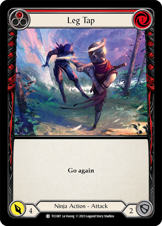 Leg Tap (Red) [TCC087] (Round the Table: TCC x LSS) | Webway Games