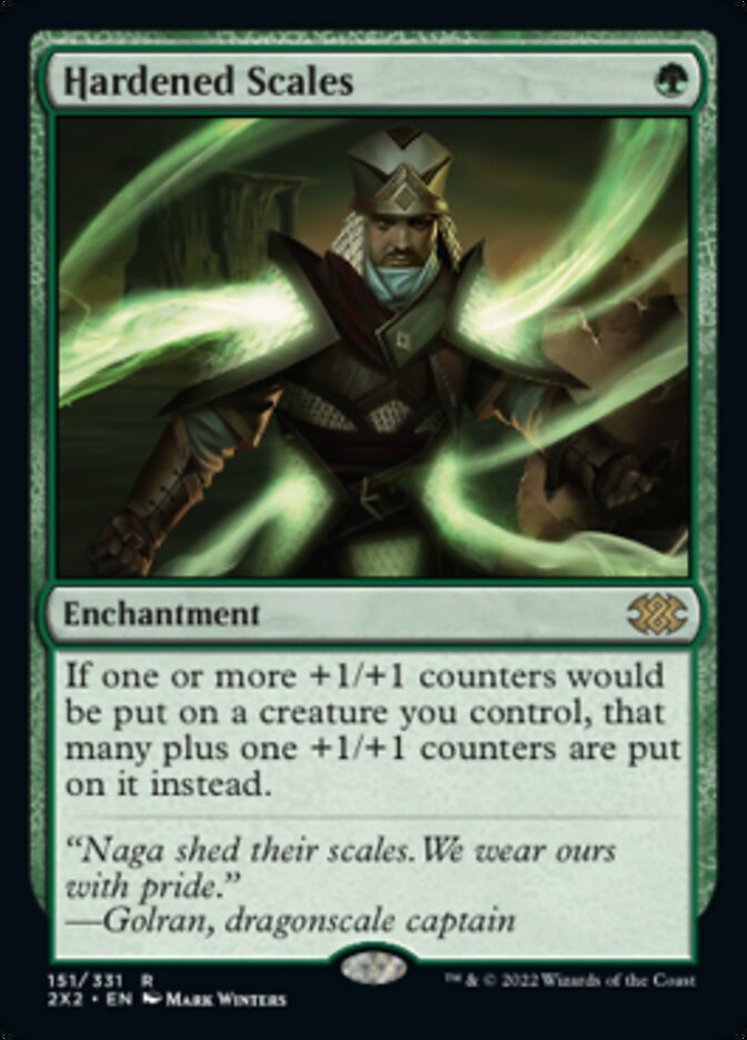 Hardened Scales [Double Masters 2022] | Webway Games