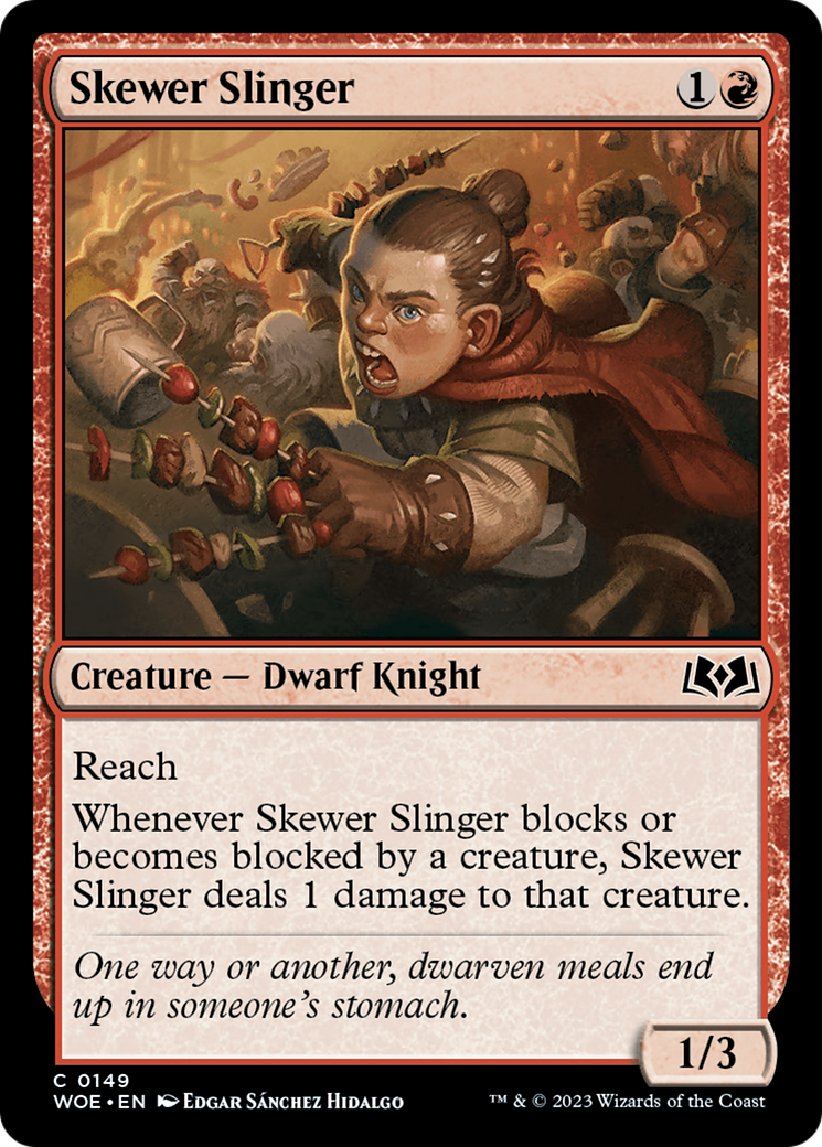 Skewer Slinger [Wilds of Eldraine] | Webway Games