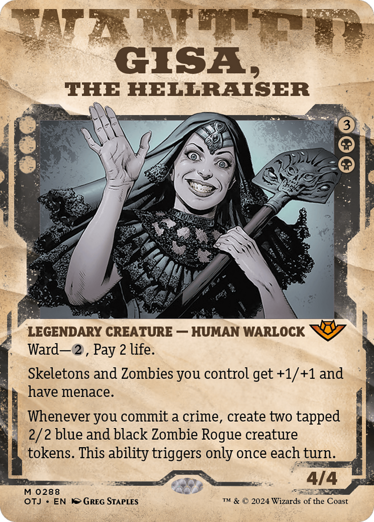 Gisa, the Hellraiser (Showcase) [Outlaws of Thunder Junction] | Webway Games