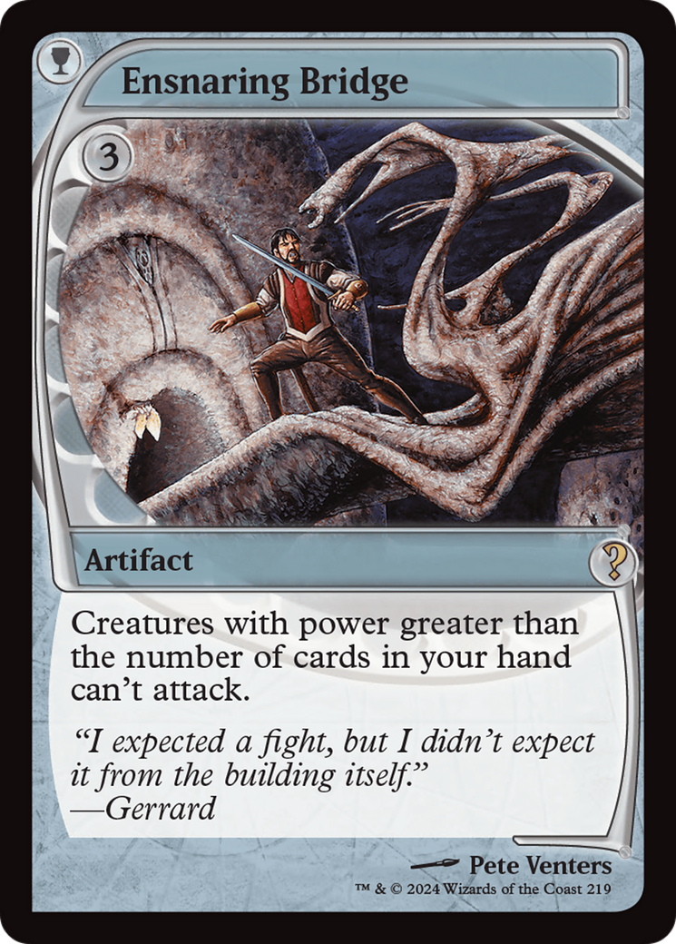 Ensnaring Bridge (Future Sight) [Mystery Booster 2] | Webway Games
