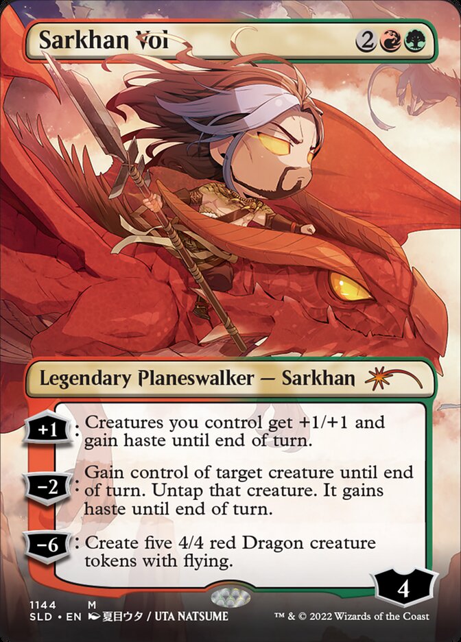 Sarkhan Vol (Borderless) [Secret Lair Drop Series] | Webway Games