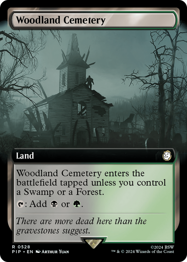 Woodland Cemetery (Extended Art) [Fallout] | Webway Games