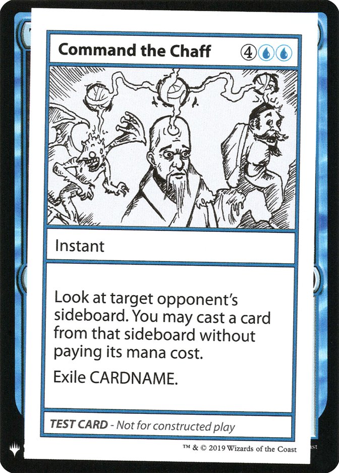 Command the Chaff [Mystery Booster Playtest Cards] | Webway Games