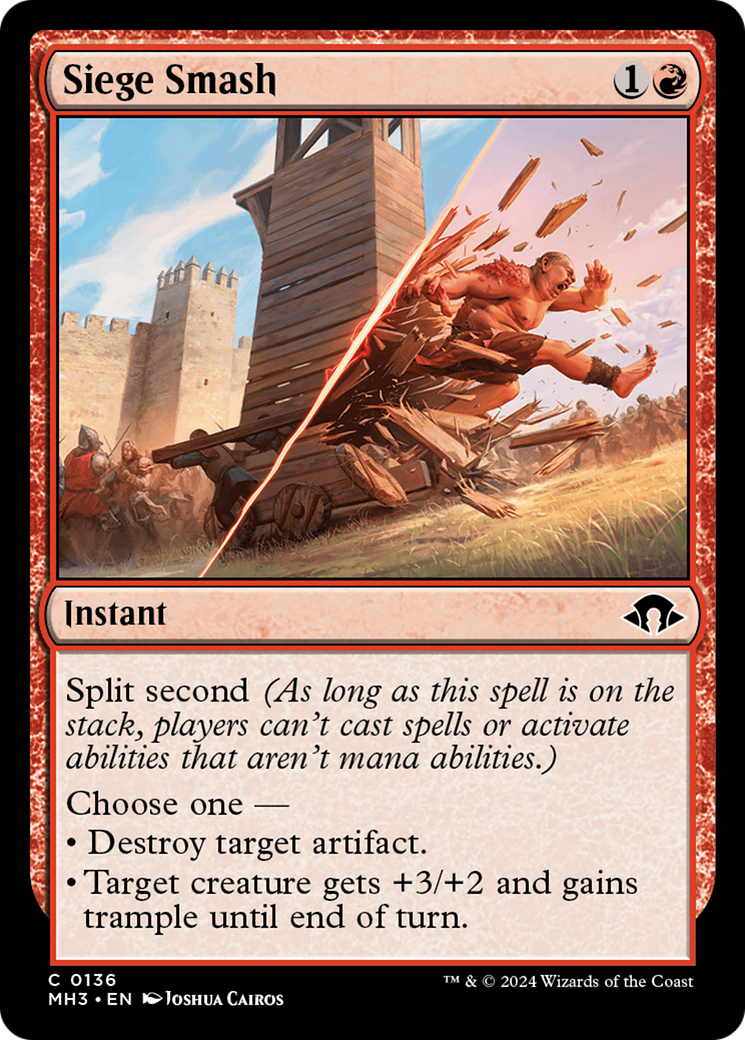 Siege Smash [Modern Horizons 3] | Webway Games