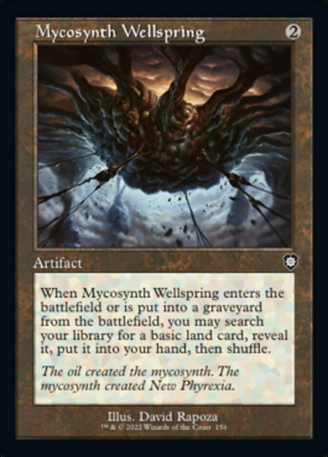 Mycosynth Wellspring (Retro) [The Brothers' War Commander] | Webway Games