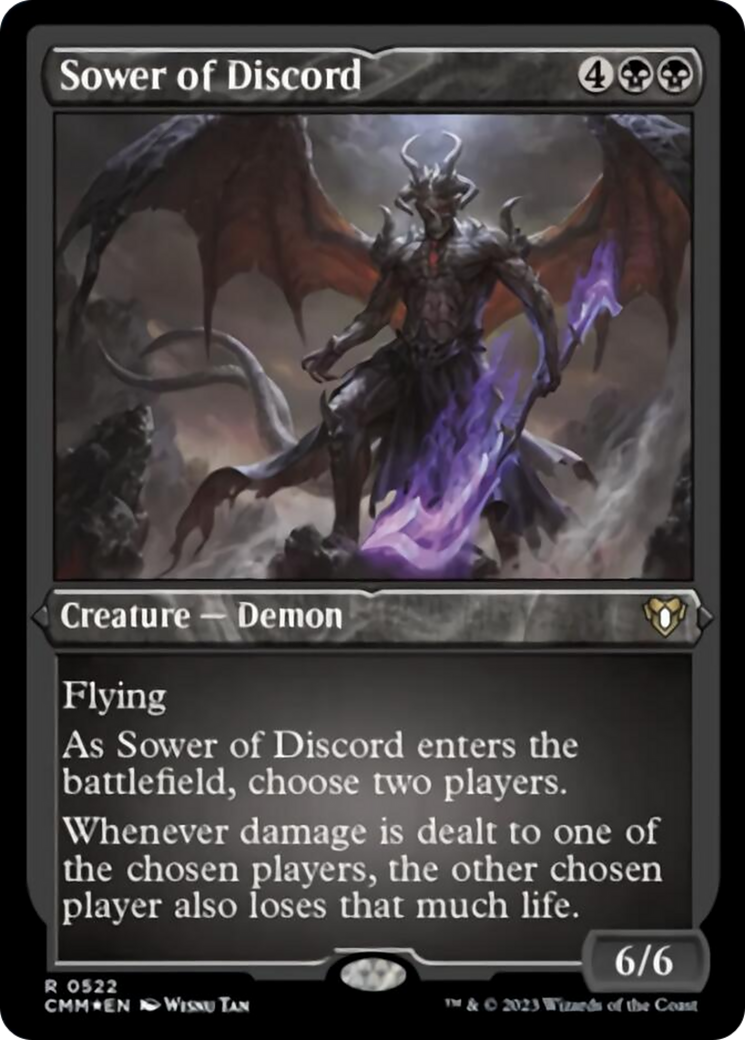 Sower of Discord (Foil Etched) [Commander Masters] | Webway Games