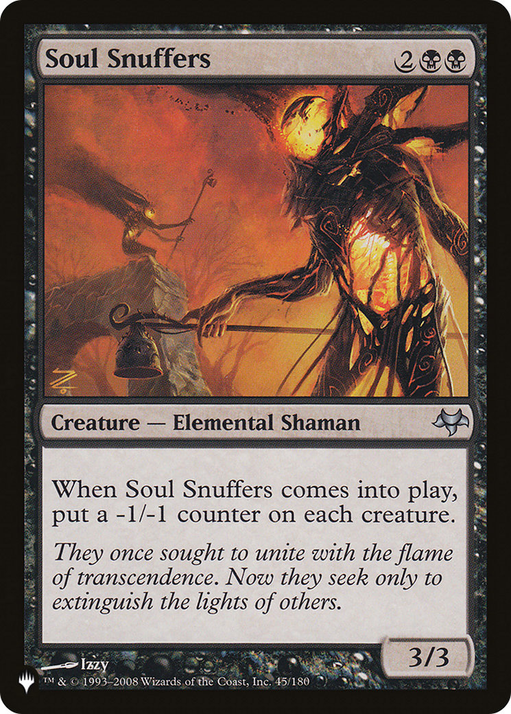 Soul Snuffers [The List] | Webway Games
