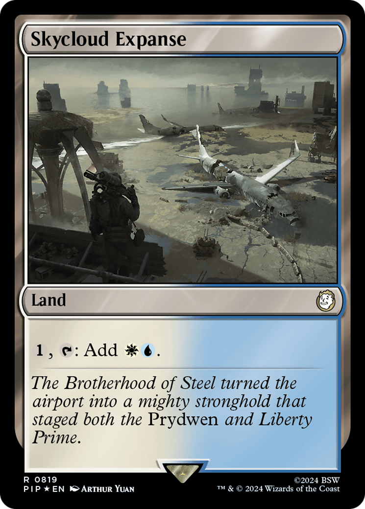 Skycloud Expanse (Surge Foil) [Fallout] | Webway Games
