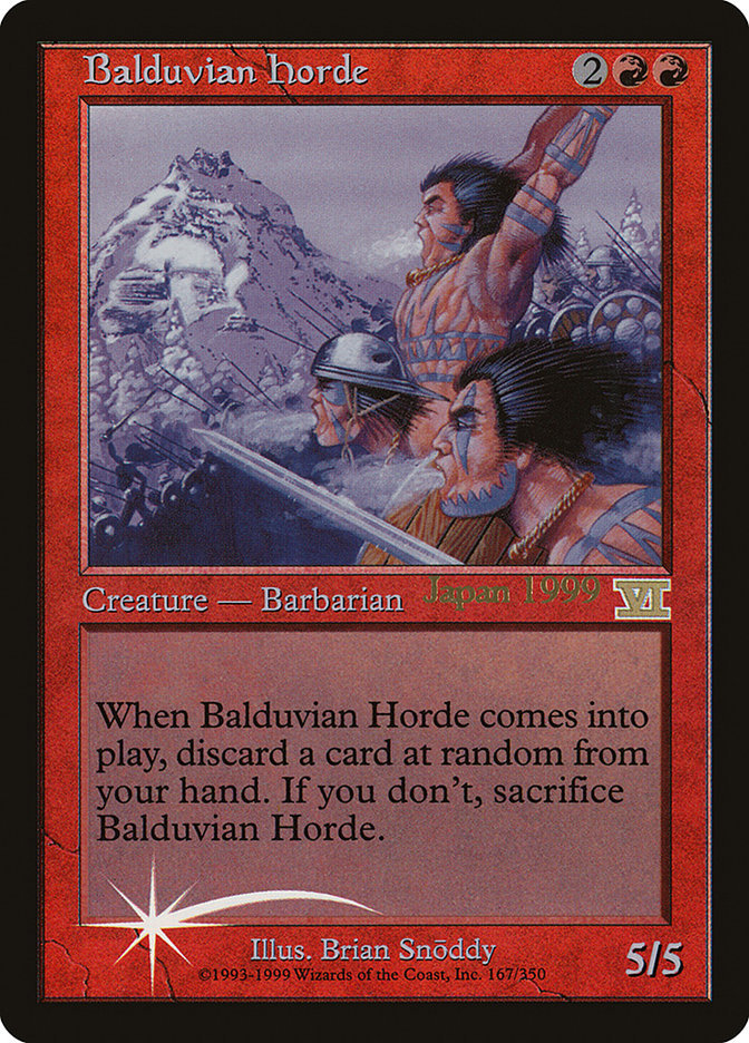 Balduvian Horde (Worlds) [World Championship Promos] | Webway Games