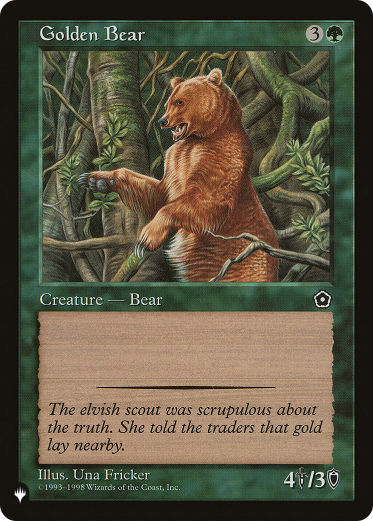Golden Bear [The List] | Webway Games