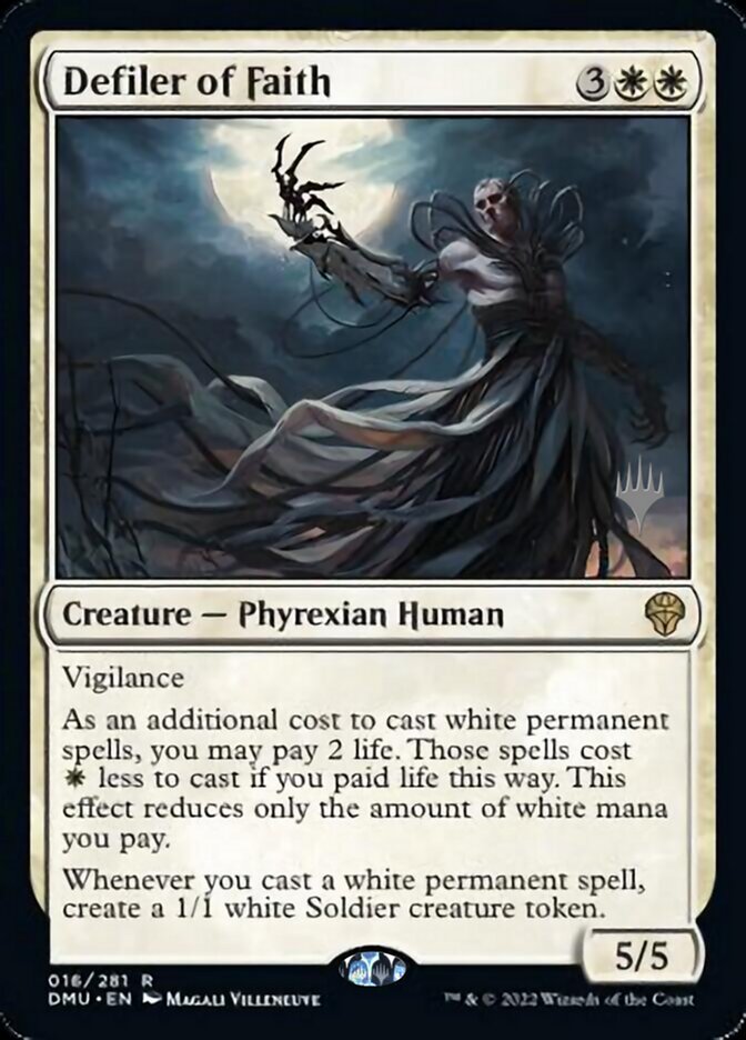 Defiler of Faith (Promo Pack) [Dominaria United Promos] | Webway Games