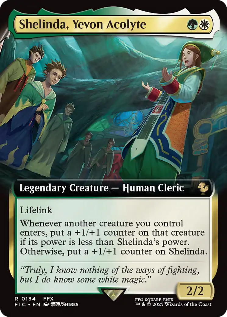 Shelinda, Yevon Acolyte (Extended Art) [FINAL FANTASY Commander] | Webway Games
