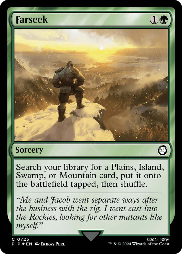Farseek (Surge Foil) [Fallout] | Webway Games