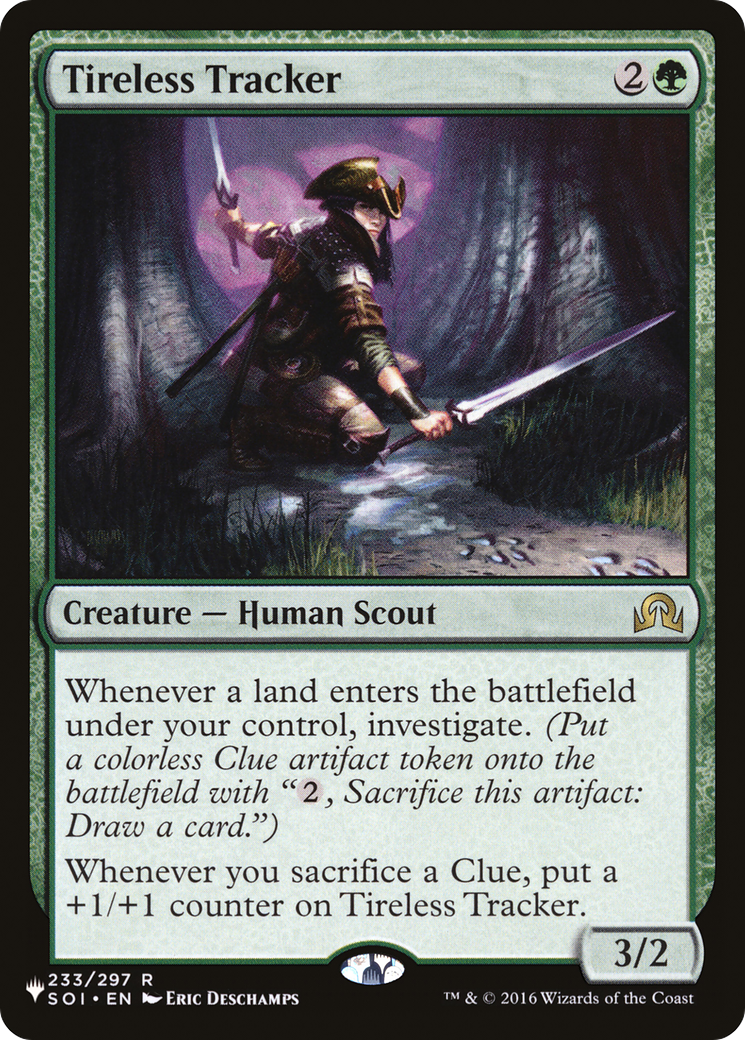 Tireless Tracker Art Card [Innistrad Remastered Art Series] | Webway Games