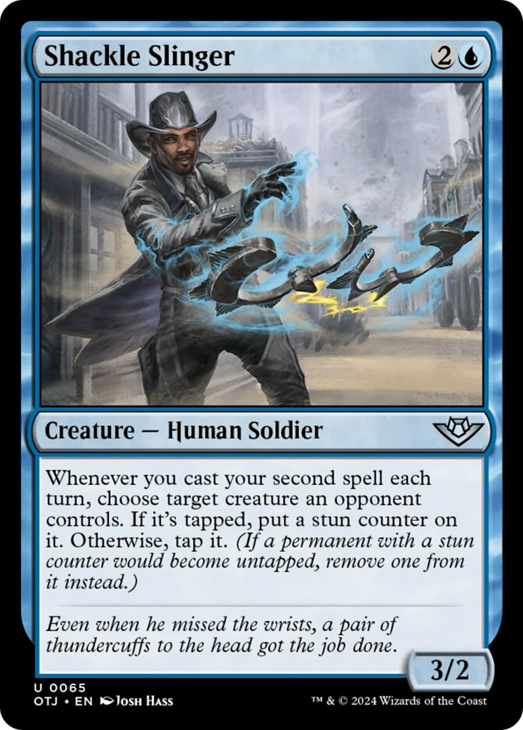 Shackle Slinger [Outlaws of Thunder Junction] | Webway Games