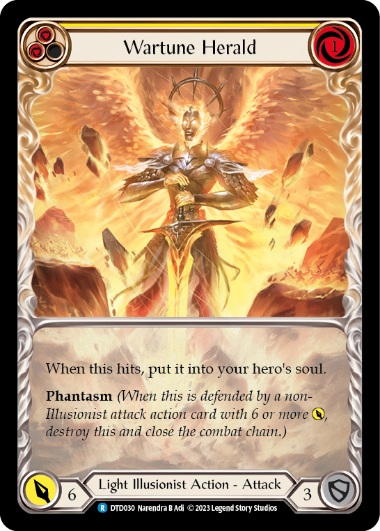 Wartune Herald (Yellow) [DTD030] (Dusk Till Dawn) | Webway Games