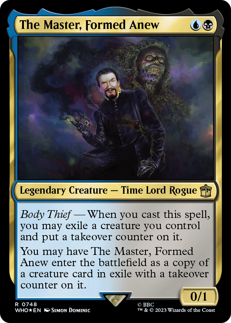 The Master, Formed Anew (Surge Foil) [Doctor Who] | Webway Games