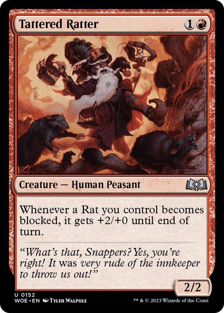 Tattered Ratter [Wilds of Eldraine] | Webway Games