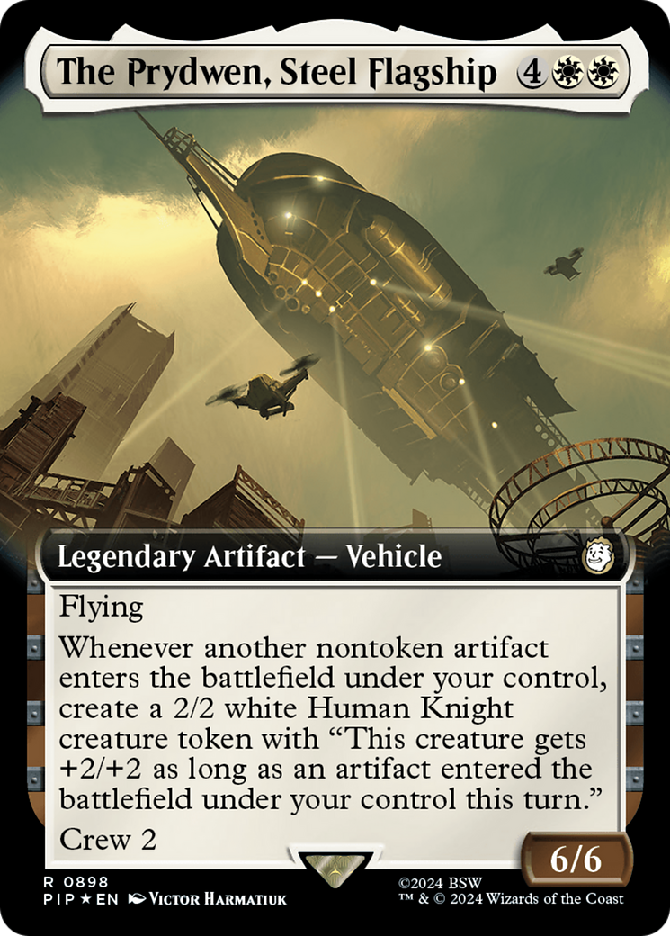 The Prydwen, Steel Flagship (Extended Art) (Surge Foil) [Fallout] | Webway Games