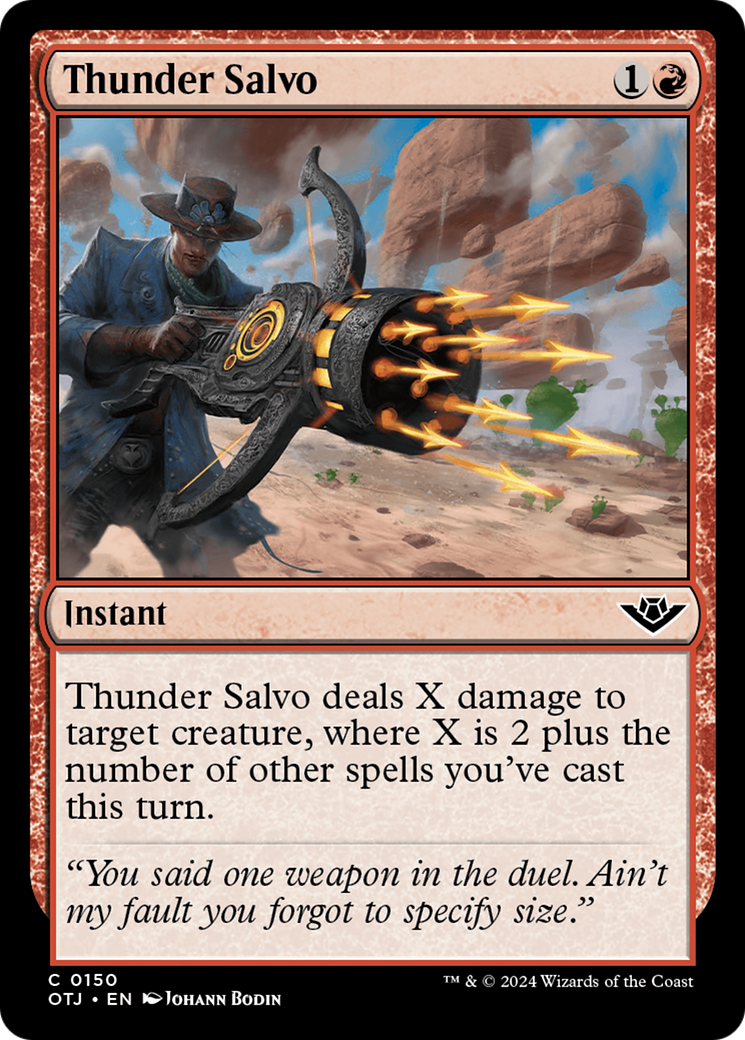 Thunder Salvo [Outlaws of Thunder Junction] | Webway Games