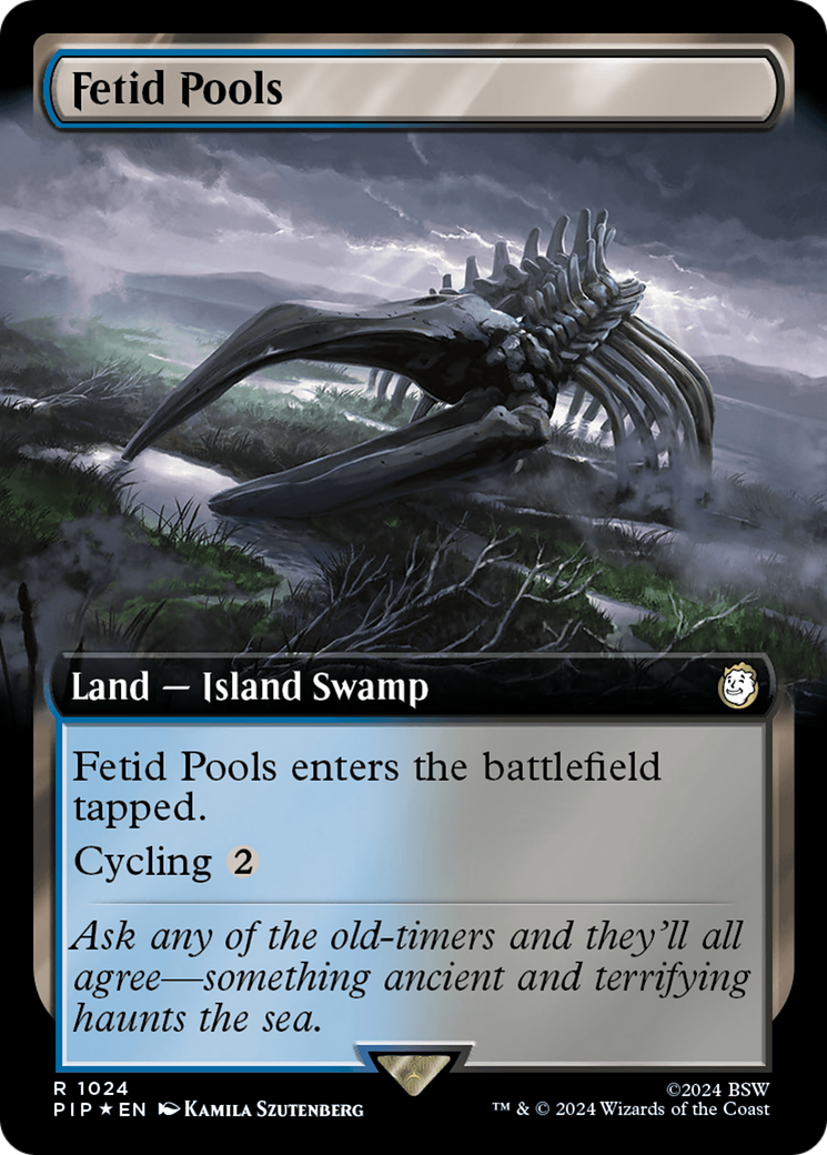 Fetid Pools (Extended Art) (Surge Foil) [Fallout] | Webway Games
