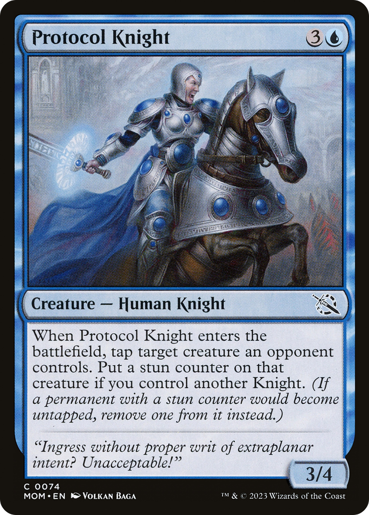 Protocol Knight [March of the Machine] | Webway Games