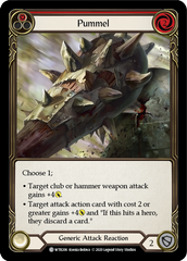 Pummel (Red) [U-WTR206] (Welcome to Rathe Unlimited)  Unlimited Rainbow Foil | Webway Games