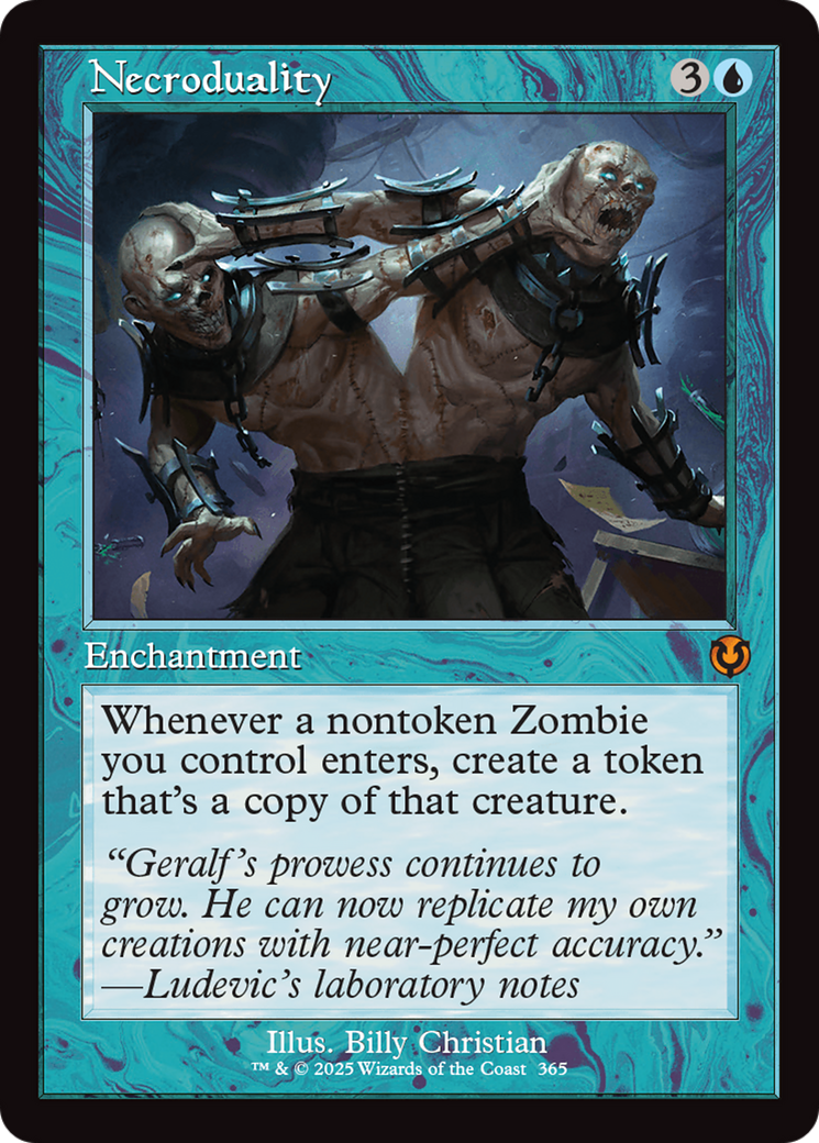 Necroduality (Retro Frame) [Innistrad Remastered] | Webway Games