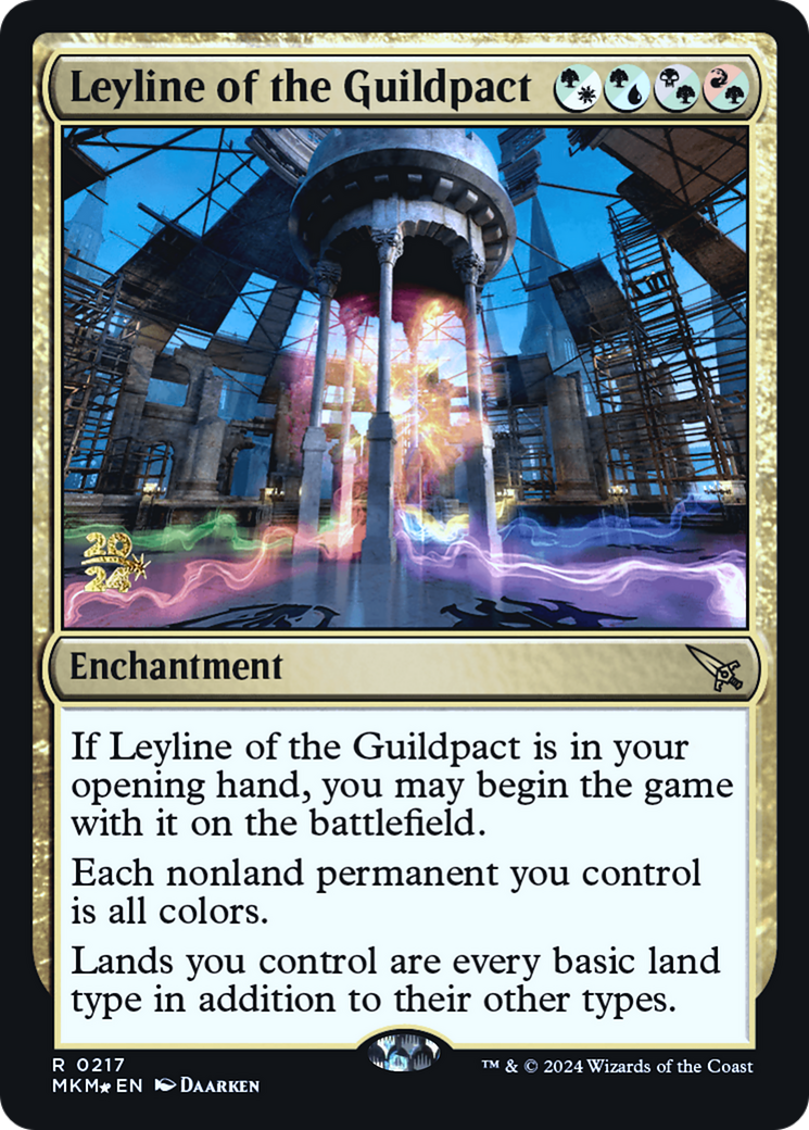 Leyline of the Guildpact [Murders at Karlov Manor Prerelease Promos] | Webway Games
