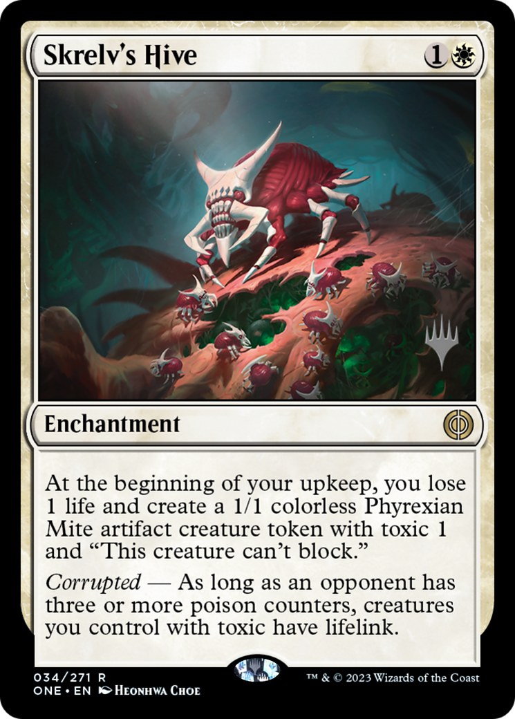Skrelv's Hive (Promo Pack) [Phyrexia: All Will Be One Promos] | Webway Games