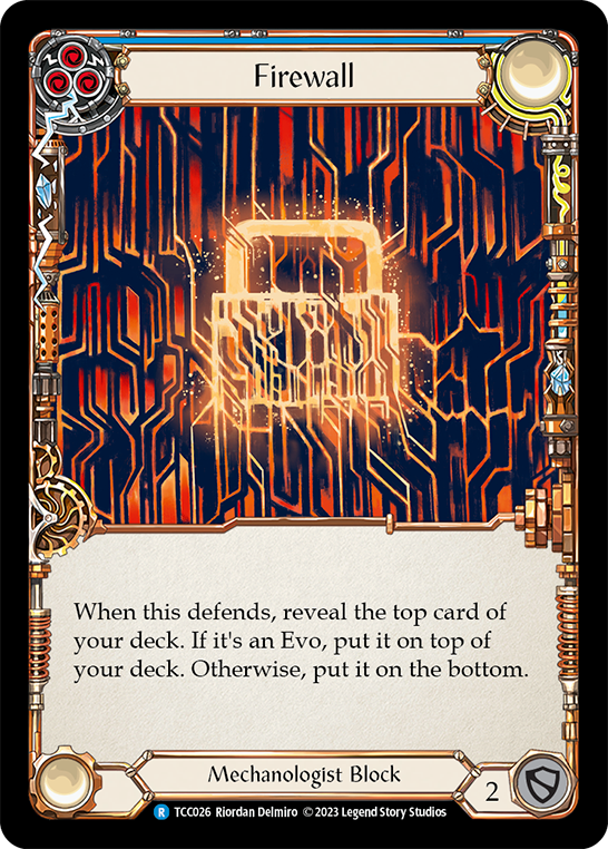 Firewall (Blue) [TCC026] (Round the Table: TCC x LSS) | Webway Games