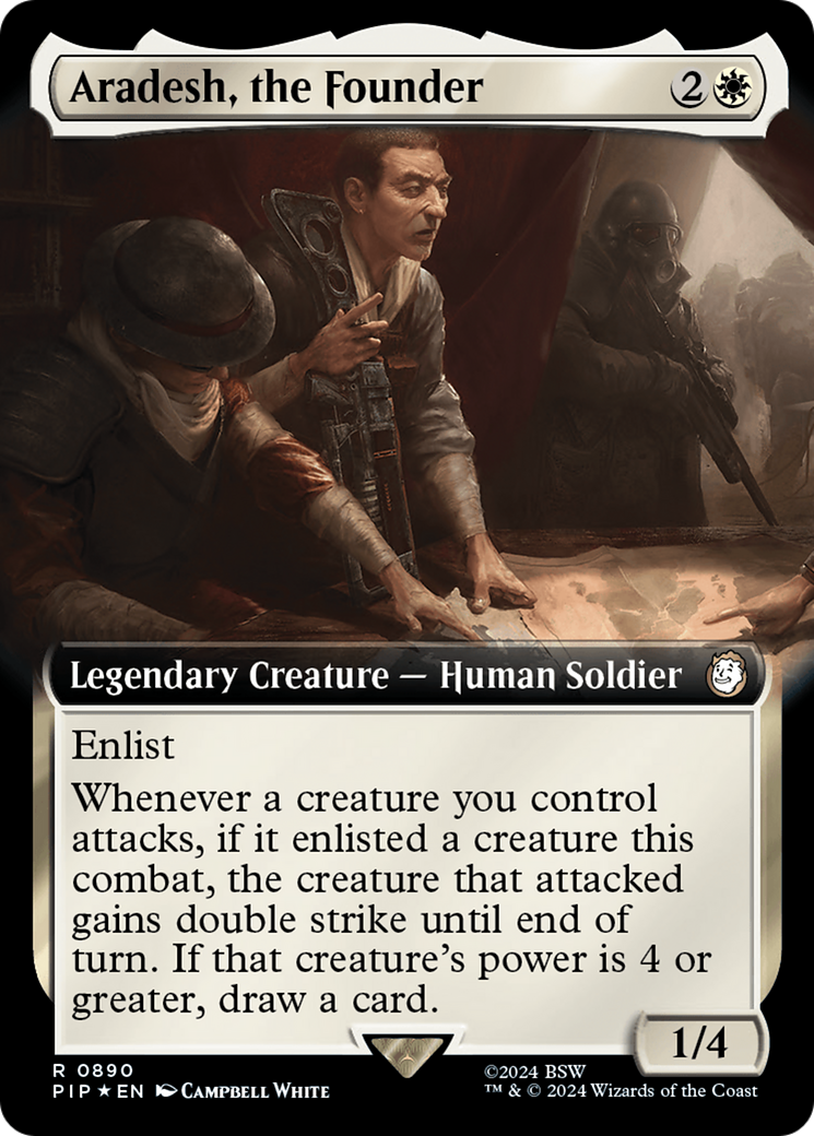 Aradesh, the Founder (Extended Art) (Surge Foil) [Fallout] | Webway Games