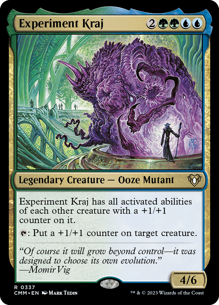 Experiment Kraj [Commander Masters] | Webway Games