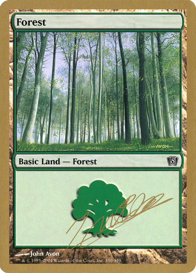 Forest (jn350) (Julien Nuijten) [World Championship Decks 2004] | Webway Games