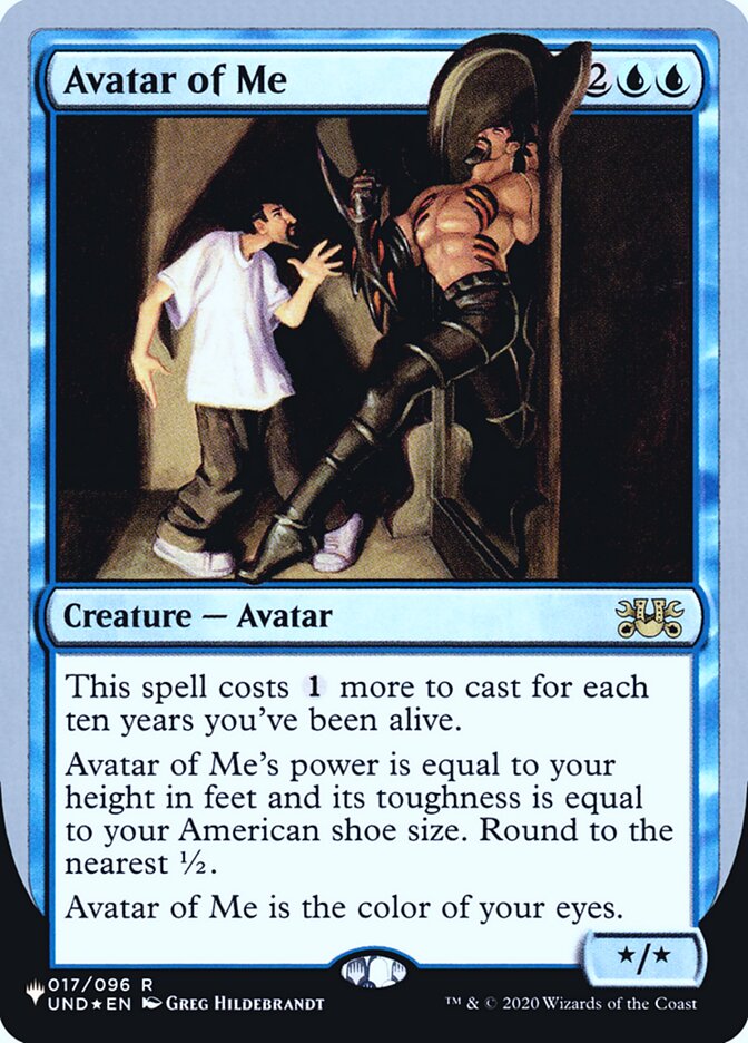 Avatar of Me (Unfinity Foil Edition) [The List] | Webway Games