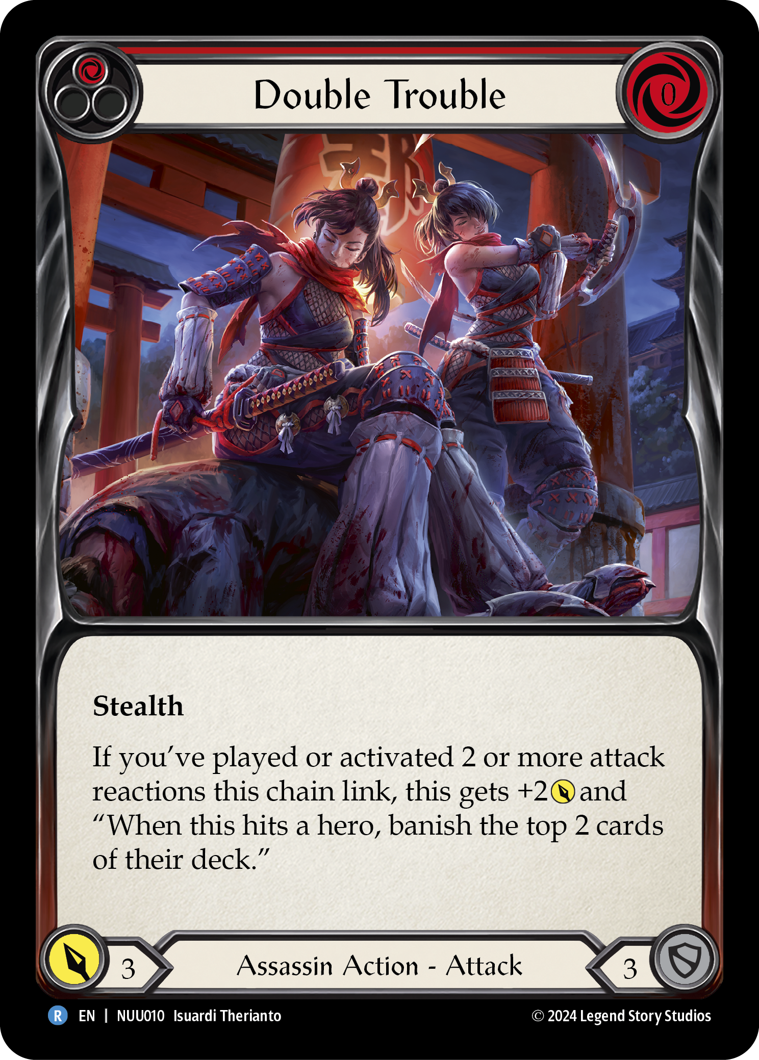 Double Trouble [NUU010] (Part the Mistveil Nuu Blitz Deck) | Webway Games
