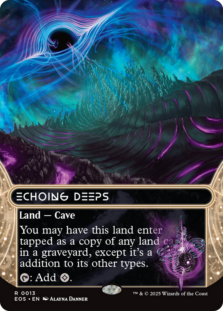 Echoing Deeps (0013) (Borderless) [Edge of Eternities: Stellar Sights] | Webway Games
