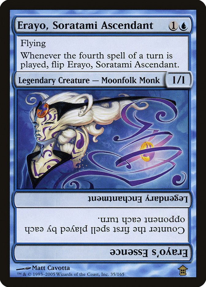 Erayo, Soratami Ascendant // Erayo's Essence [Saviors of Kamigawa] | Webway Games