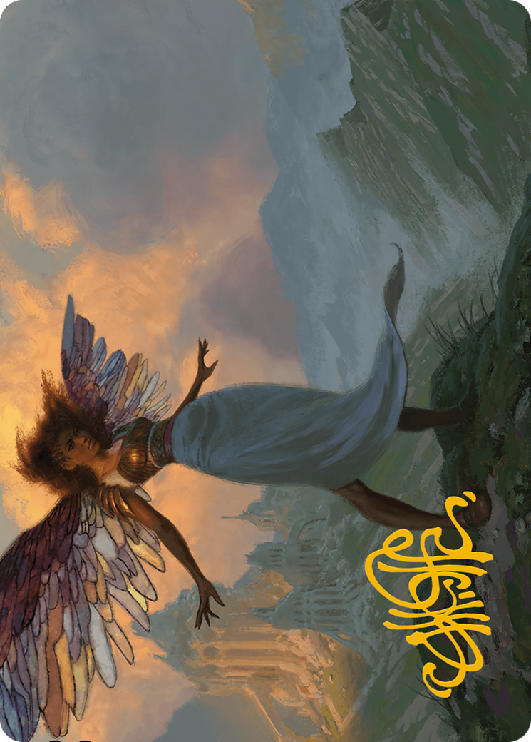 Glasswing Grace Art Card (Gold-Stamped Signature) [Modern Horizons 3 Art Series] | Webway Games