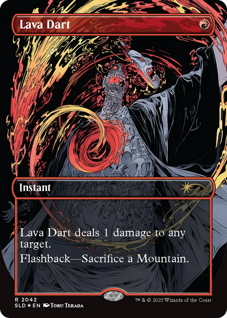 Lava Dart (Raised Foil) [Secret Lair Drop Series] | Webway Games