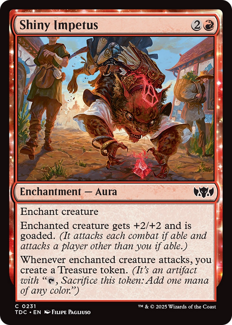 Shiny Impetus [Tarkir: Dragonstorm Commander] | Webway Games