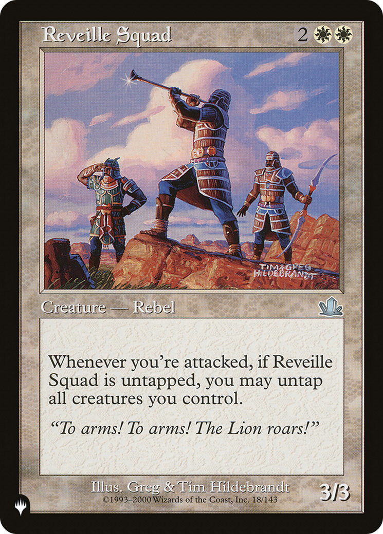 Reveille Squad [The List] | Webway Games