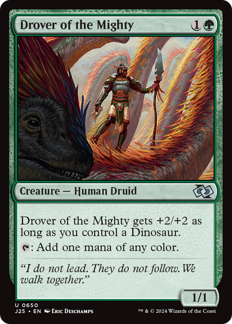 Drover of the Mighty [Foundations Jumpstart] | Webway Games